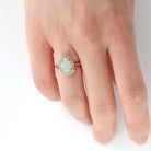 Jamie Park Jewelry - Pear Cut Opal Diamond Ring