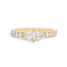 Jamie Park Jewelry | Edith East West Dutch Marquise Diamond Ring