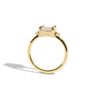 Ella 1ct  East-West Oval Ring-The best-selling Ella Ring has an east-west oval setting that features an oval center diamond or moissanite. Crafted with a timeless and modern style, this ring makes for the perfect engagement ring or anniversary gift.  More carat and color/clarity options are available. Contact us for more information.
