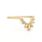 Baguette Contour Band by Jamie Park Jewelry
