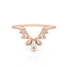 Baguette Contour Band by Jamie Park Jewelry