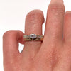 Jamie Park Jewelry - 2mm Meadow Band Add effortless elegance to your everyday style with the Meadow Band. The intricate Meadow pattern exudes sophistication, making it a perfect choice for both casual and formal occasions. Elevate your look with this beautiful and versatile piece, perfect as a standalone band or as a complement to your engagement ring or wedding band.